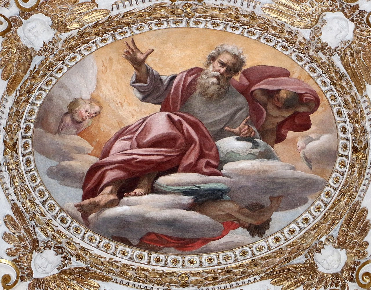 Volta con la vita di Maria - Padre Eterno, San Lorenzo in Lucina (Roma)